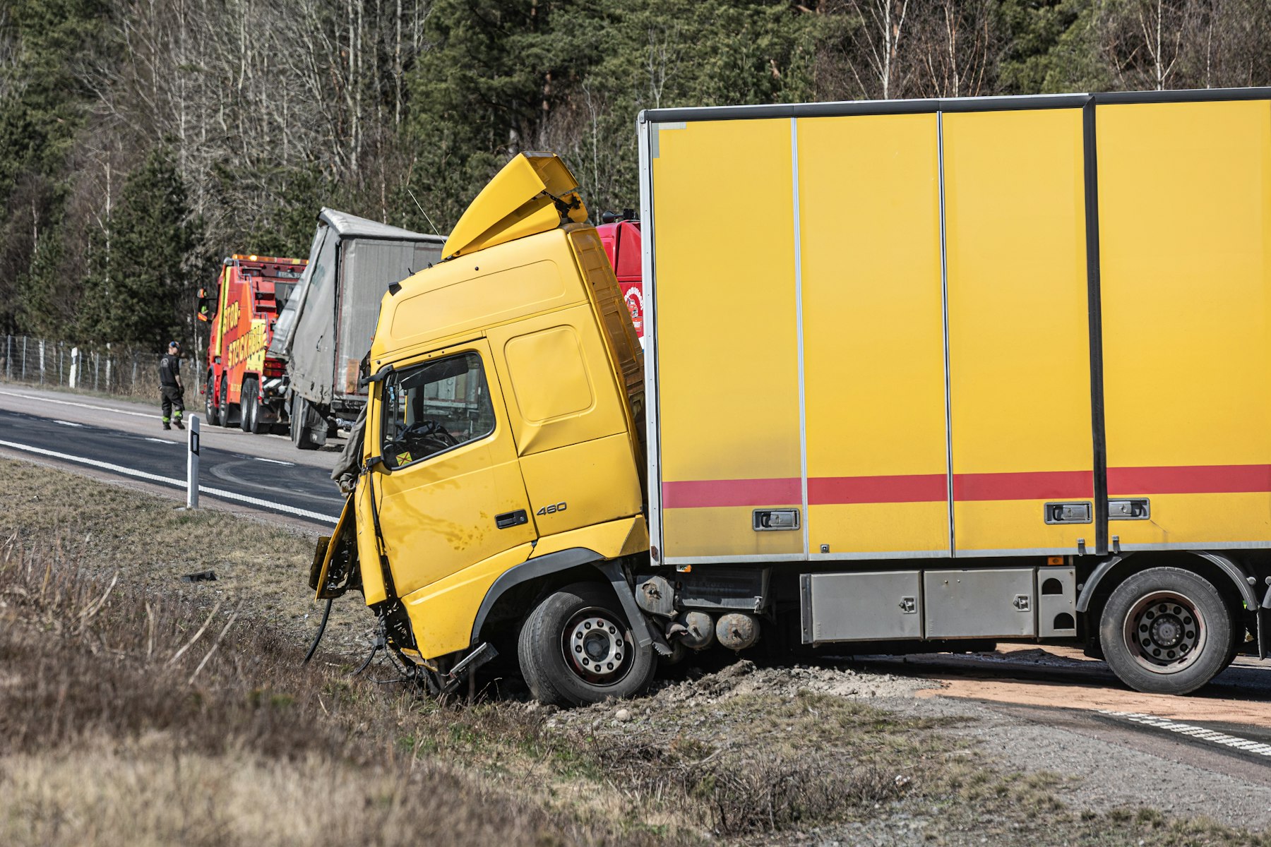 $518,000 Semi truck rear-end